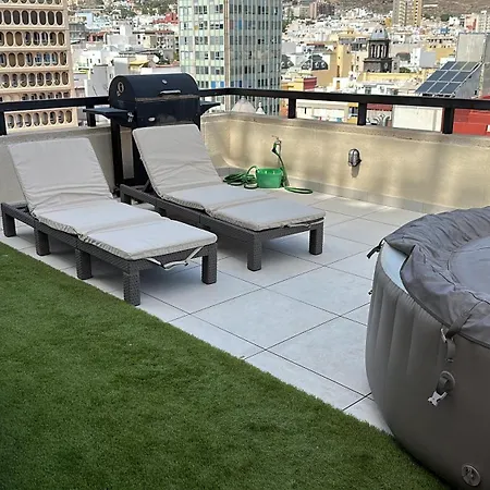 Piso De Lujo En Centro Cruz. شقة سانتا كروز دي تينيريف